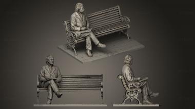 3D model Albert Einstein (STL)